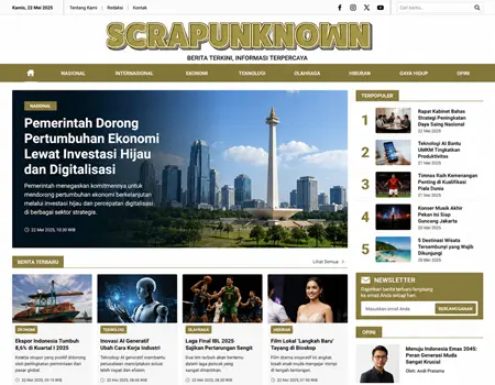 Membaca Peran Media Berita Scrapunknown.com Dalam Menghubungkan Informasi Dan Minat Pembaca